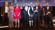 Hymans Robertson collect their award