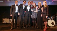 Reed Smith collecting their award in 2013