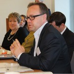 Andrew Baird chaired the round table