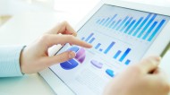 data displayed on tablet