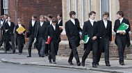 Only 7% go to independent schools such as Eton. Photo: REX/David Hartley