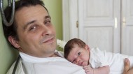 Shared parental leave will applies for parents of babies due or after 5 April 2015. REX/WestEnd61