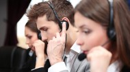 Employee assistance programmes - a call centre taking calls from employees