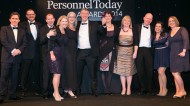Wolseley collect their 2014 Award for Employee Benefits