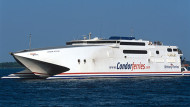 Toilet door signage has been updated across Condor Ferries' fleet