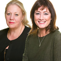 Jen Tippin and Fiona Cannon