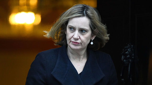 Amber Rudd, work and pensions secretary.
