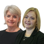 Emma Shipp and Lynne Adams