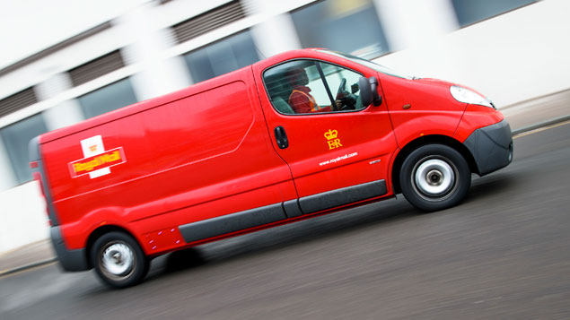 royal mail van driver