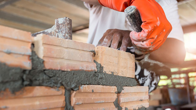 self employed bricklayer