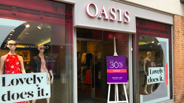 Oasic outlet sales