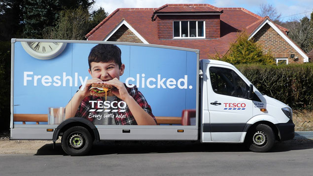 tesco van driver jobs