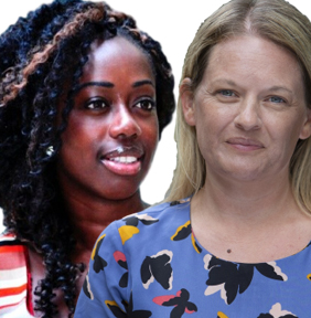 Ama Afrifa-Tchie and Sarah McIntosh