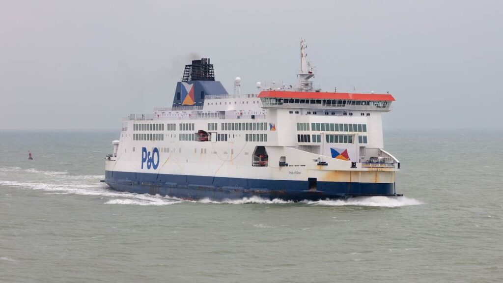 Consultation on fire and rehire and collective redundancy remedies. Photo shows a P&O Ferry.
