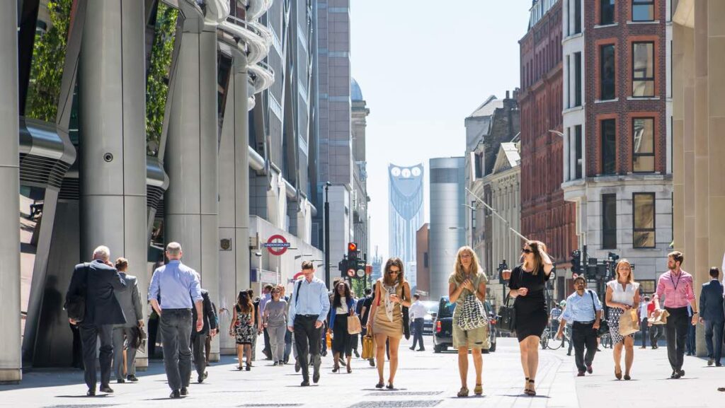 City of London scene