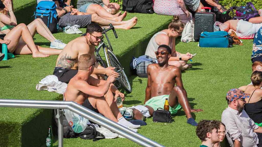 Queries about the heatwave featured in this month's top 10 HR questions