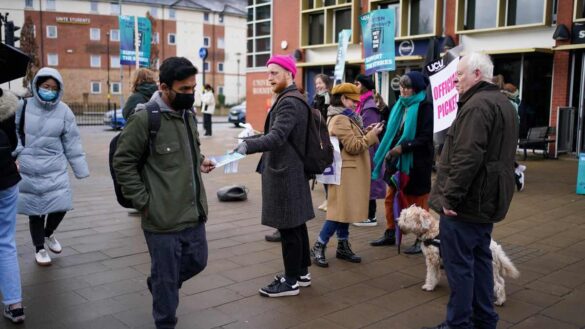 university strikers