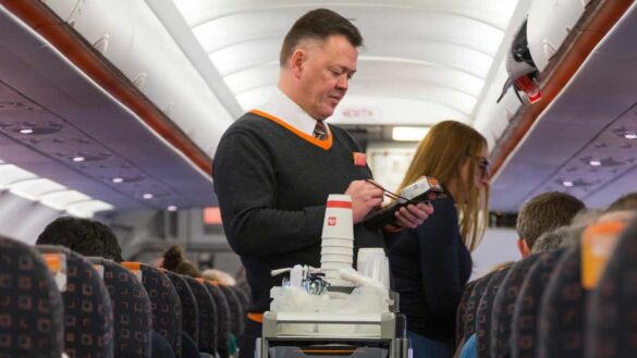 Older easyJet cabin crew