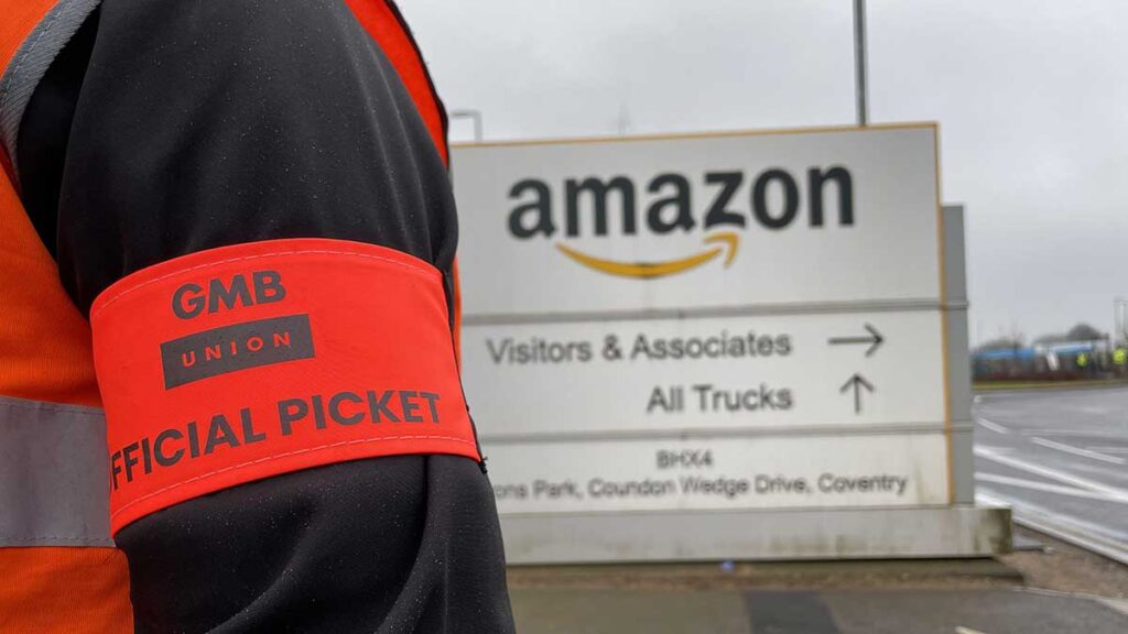 amazon union recogition in coventry