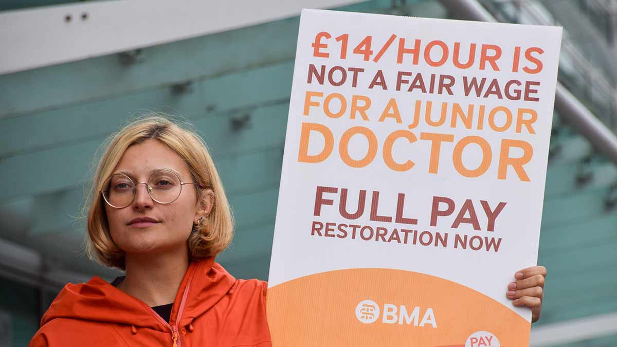 Junior doctors vote to continue strike action for six more months, says BMA