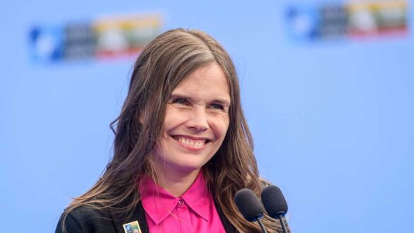 Iceland's prime minister Katrín Jakobsdóttir