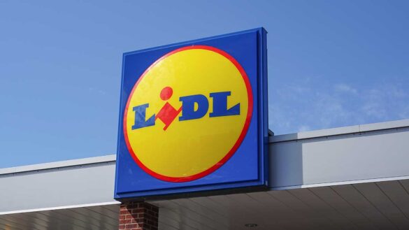 A Lidl sign