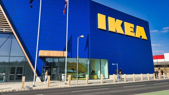 Real Living Wage rates 2023-2024: Photo of the Greenwich Ikea store in London, UK.