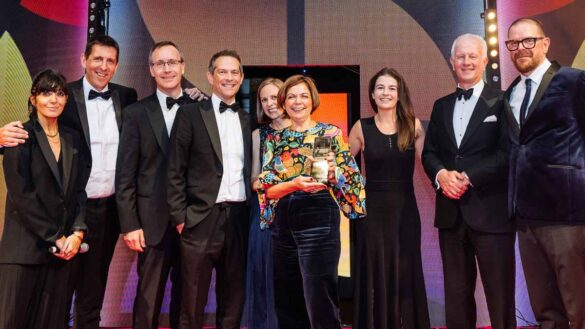 Burges Salmon are crowned Employment Law Firm of the Year at the PT Awards 2023. Photo: Leo Johnson