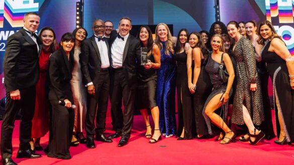 And the 2023 Health & Wellbeing Award for Smaller Employers goes to... MTR Elizabeth line! Photo: Leo Johnson