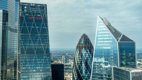 City of London skyline