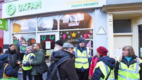 oxfam strike suspended