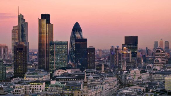 City of London skyline