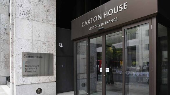 DWP headquarters at Caxton House.
