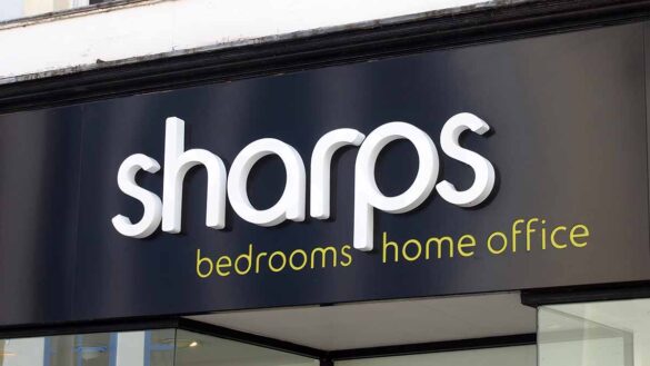 A Sharps shop front