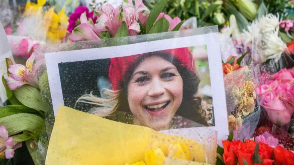 Police vetting overhaul: Flowers laid on Clapham Common after Sarah Everard's murder.