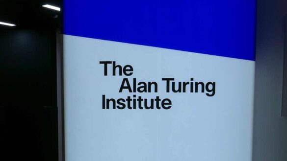 The Alan Turning Institute sign