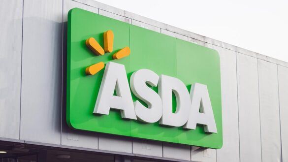 Asda sign on a supermarket