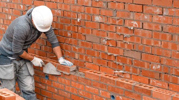 A bricklayer