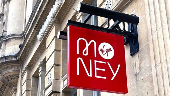 Virgin Money sign