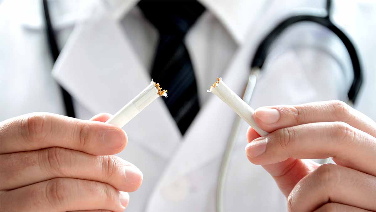 Stop-smoking support should be offered alongside lung cancer screening