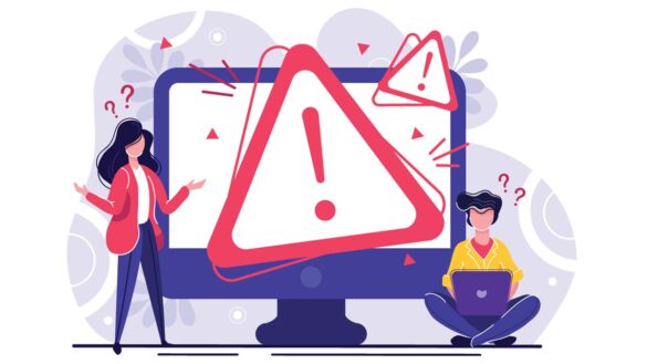 Error concept illustration