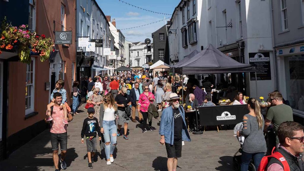 A busy community