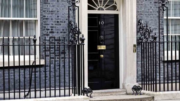 Right to switch off productivity: Image of No 10 Downing Street