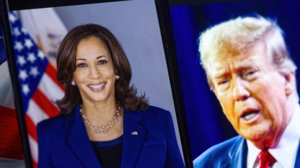 Kamala Harris and Donald Trump