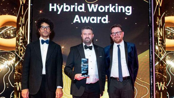 E.ON UK receive the Hybrid Working Award at the Personnel Today Awards 2024