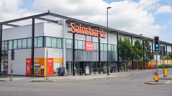 A Sainsbury's store. The supermarket's boss says the Budget will cost it £140 million next year.