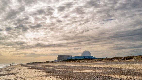 Sizewell nuclear power station in Suffolk