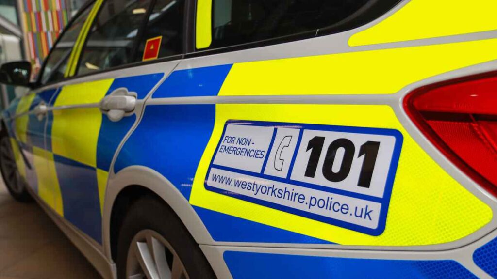 West Yorkshire Police car
