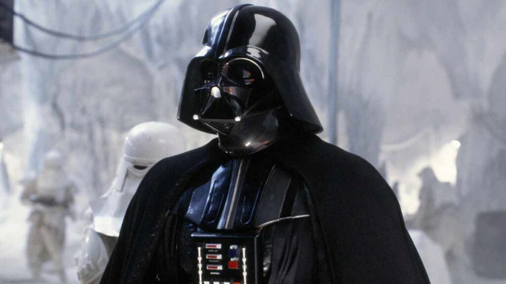 Darth Vader personality type. Photo shows Darth Vader from Star Wars.