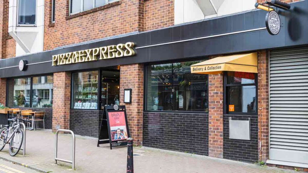 National minimum wage underpayments: PizzaExpress (pictured) is among the employers named and shamed.